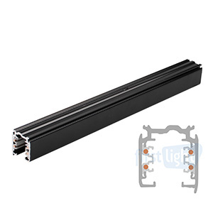 Nordic Global Pro 3 fase rail opbouw zwart